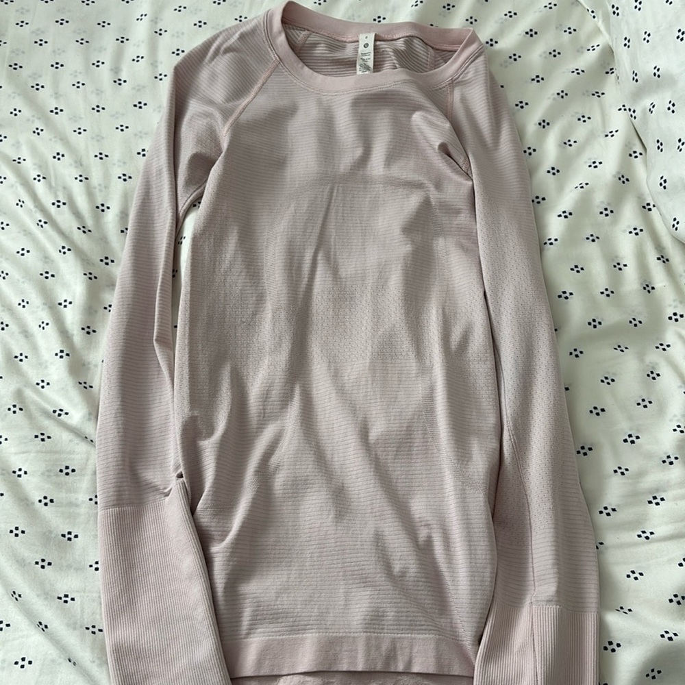 Milkshake Pink Swiftly lululemon size 0